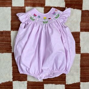 Lilac springtime bubble in 9mo